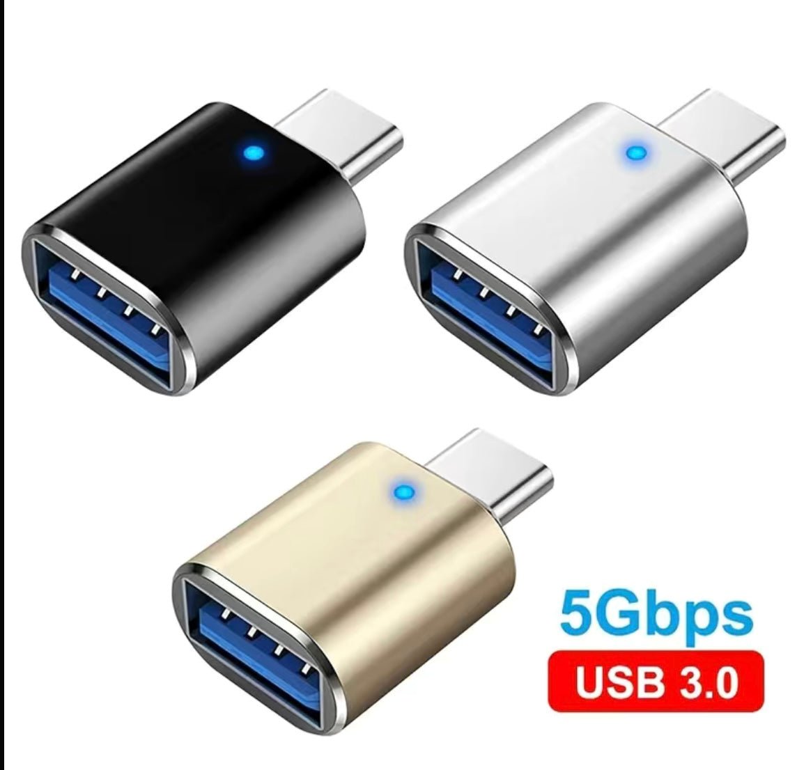 1 pc 1 pc USB 3.0 TO TYPE C ADAPTER - EmporiumDepot