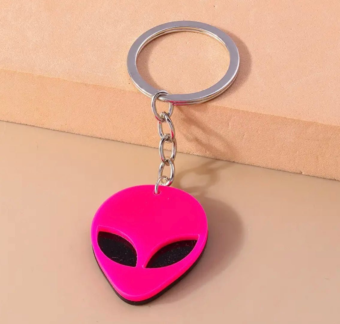 1 pc Alien Keychain Unique Keychain - EmporiumDepot