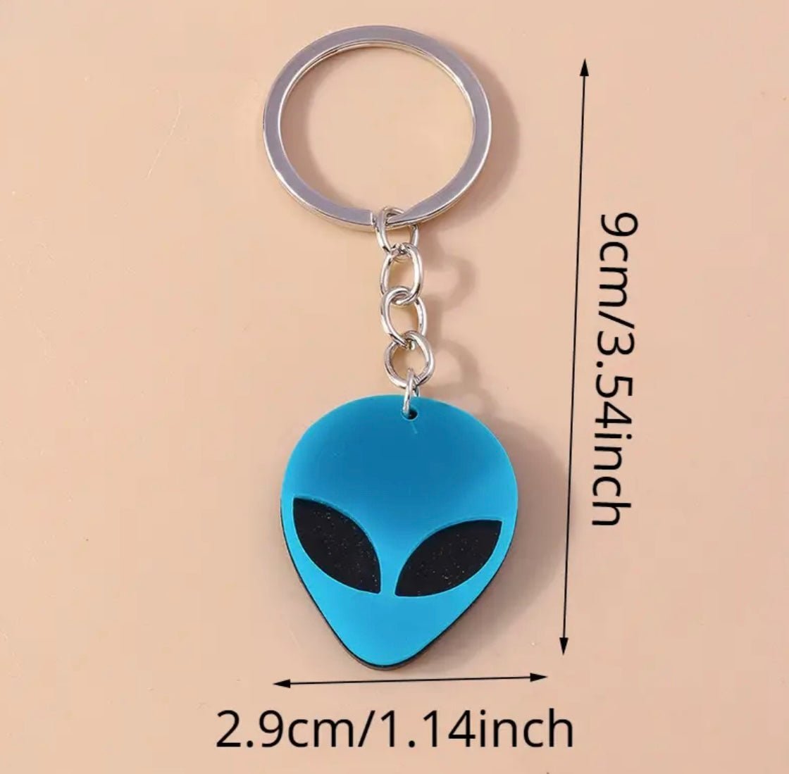 1 pc Alien Keychain Unique Keychain - EmporiumDepot