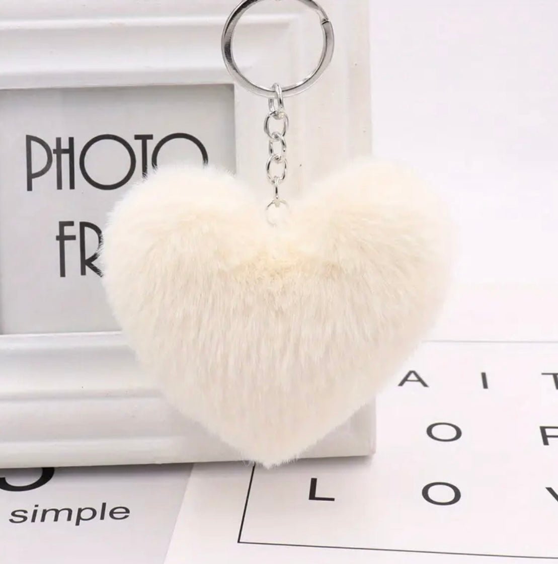 1 pc Cute Big Puffy Keychain - EmporiumDepot