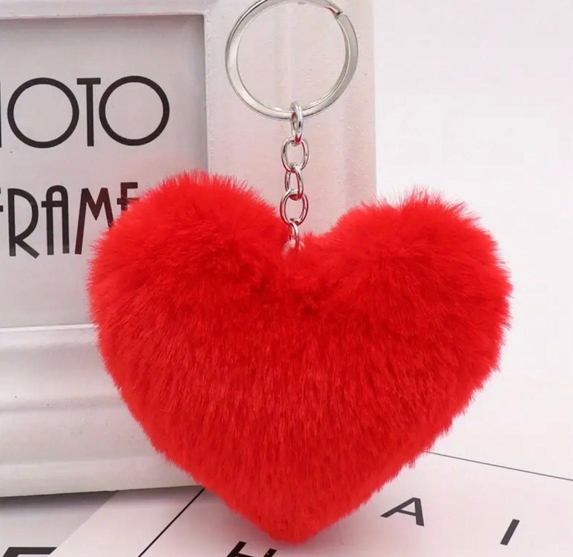 1 pc Cute Big Puffy Keychain - EmporiumDepot