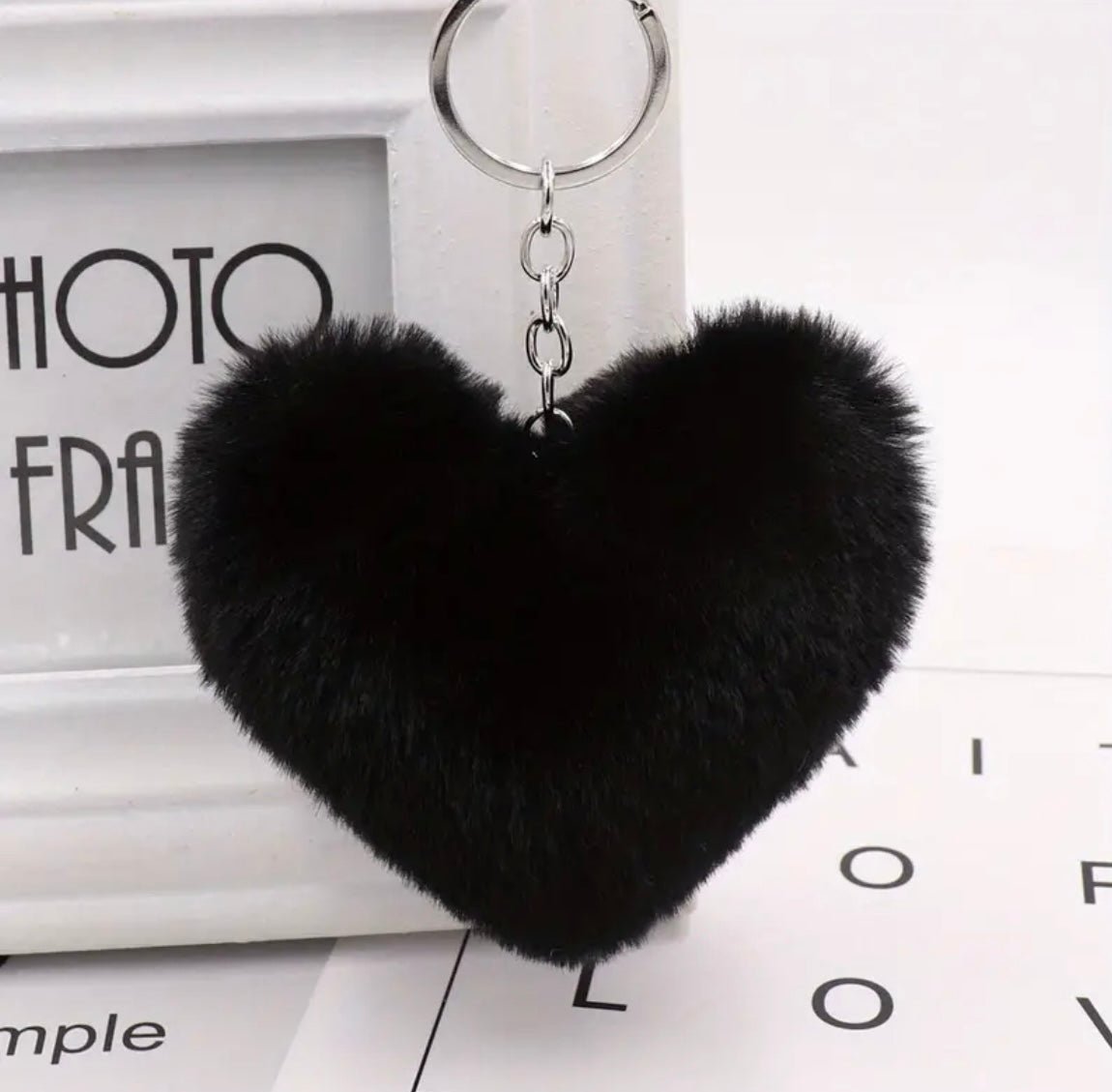 1 pc Cute Big Puffy Keychain - EmporiumDepot