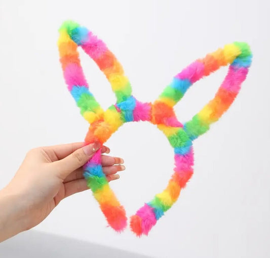 1 Pc Cute Colorful Bunny Ears - EmporiumDepot