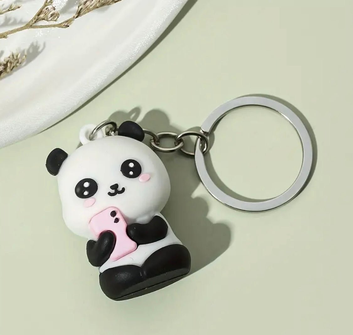 1 pc Cute Panda KeyChain - EmporiumDepot