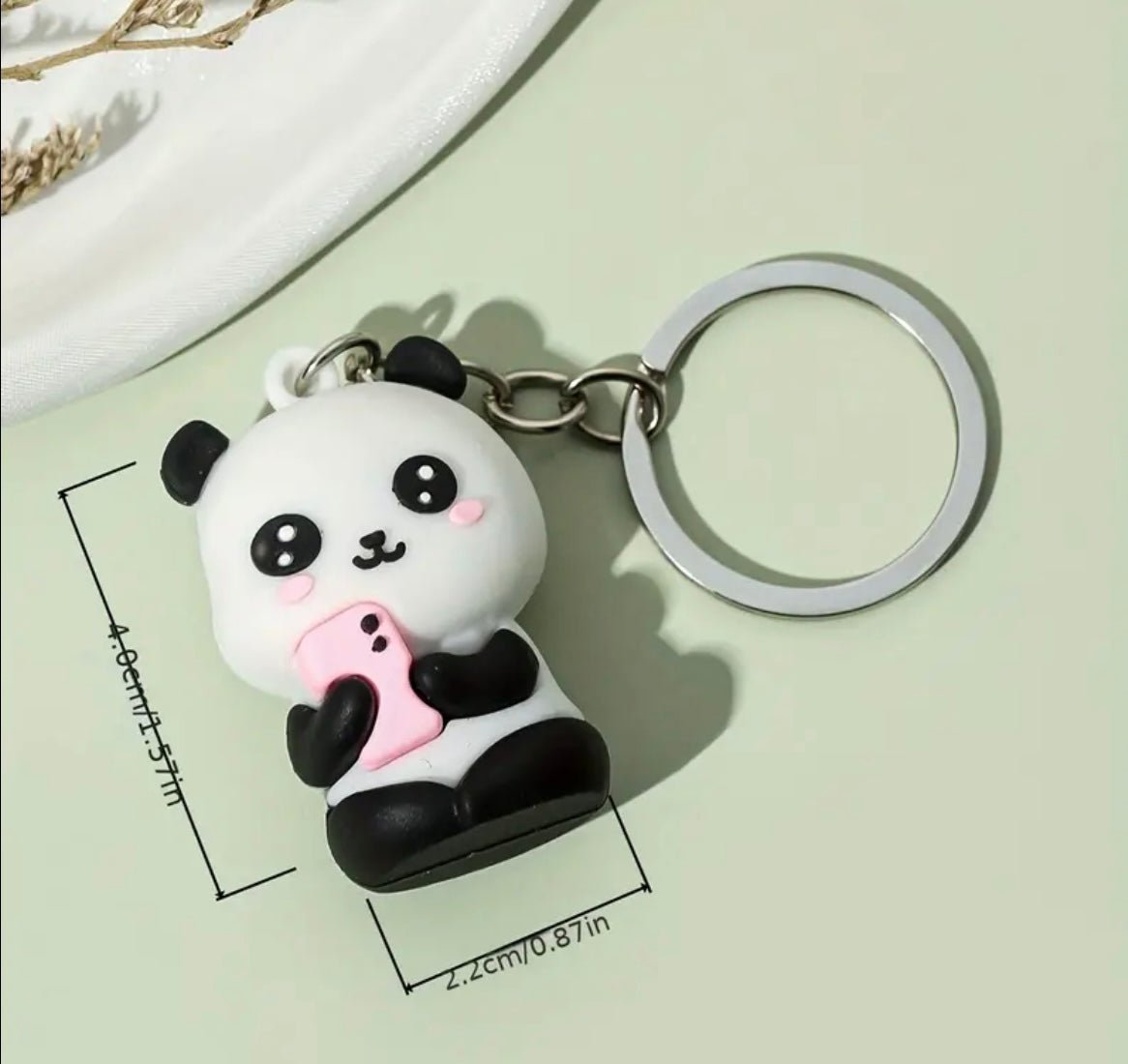 1 pc Cute Panda KeyChain