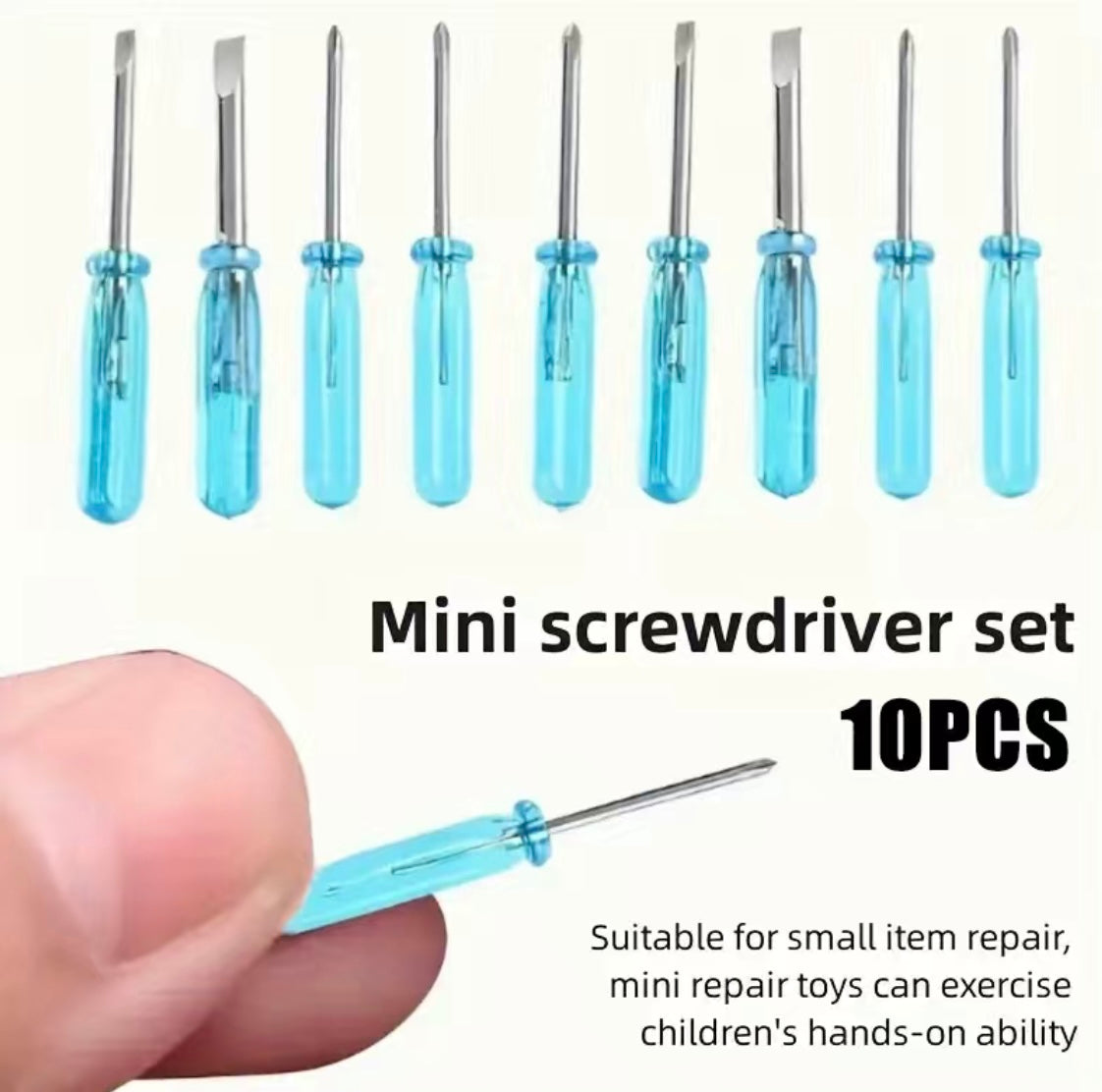 Small 10 pc ScrewDriver Set