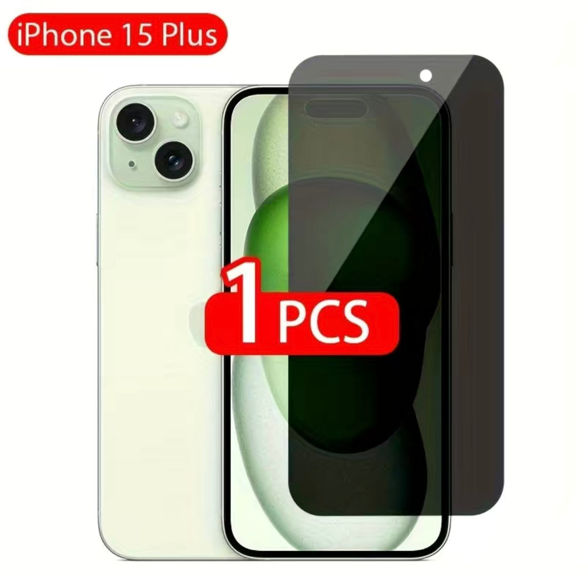 Privacy Tempered Glass Screen Protector IPhone 15