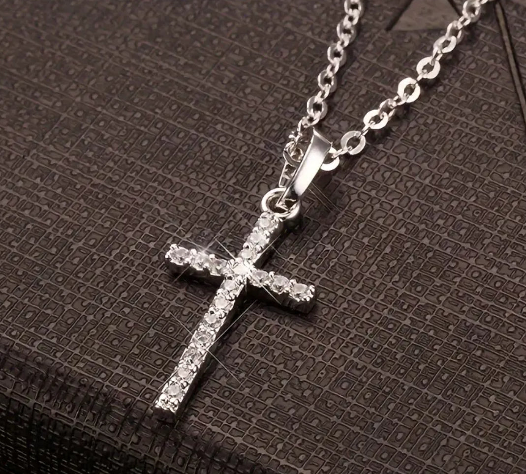 Unisex Casual Fashion Cross Pendant Necklace Jewelry Great Gift