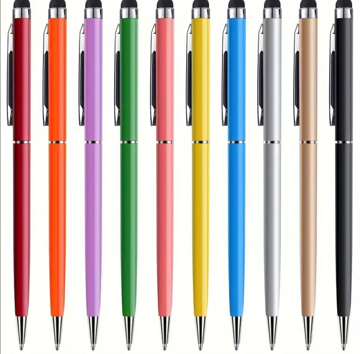 10 pc Stylus Touchscreen Pens Random Colors