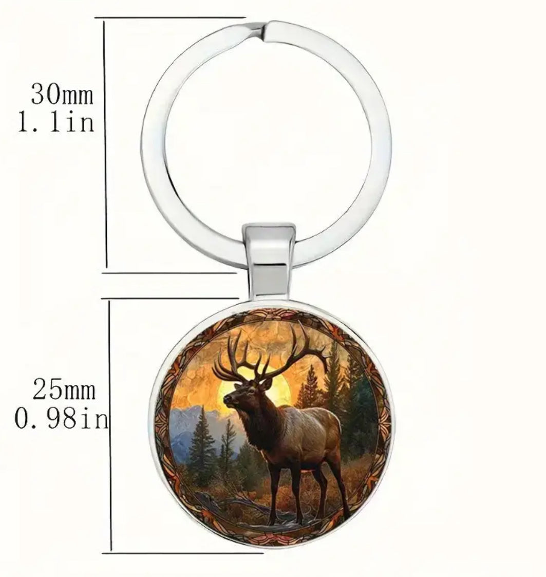 Custom Deer Designed Wonderful Keychain