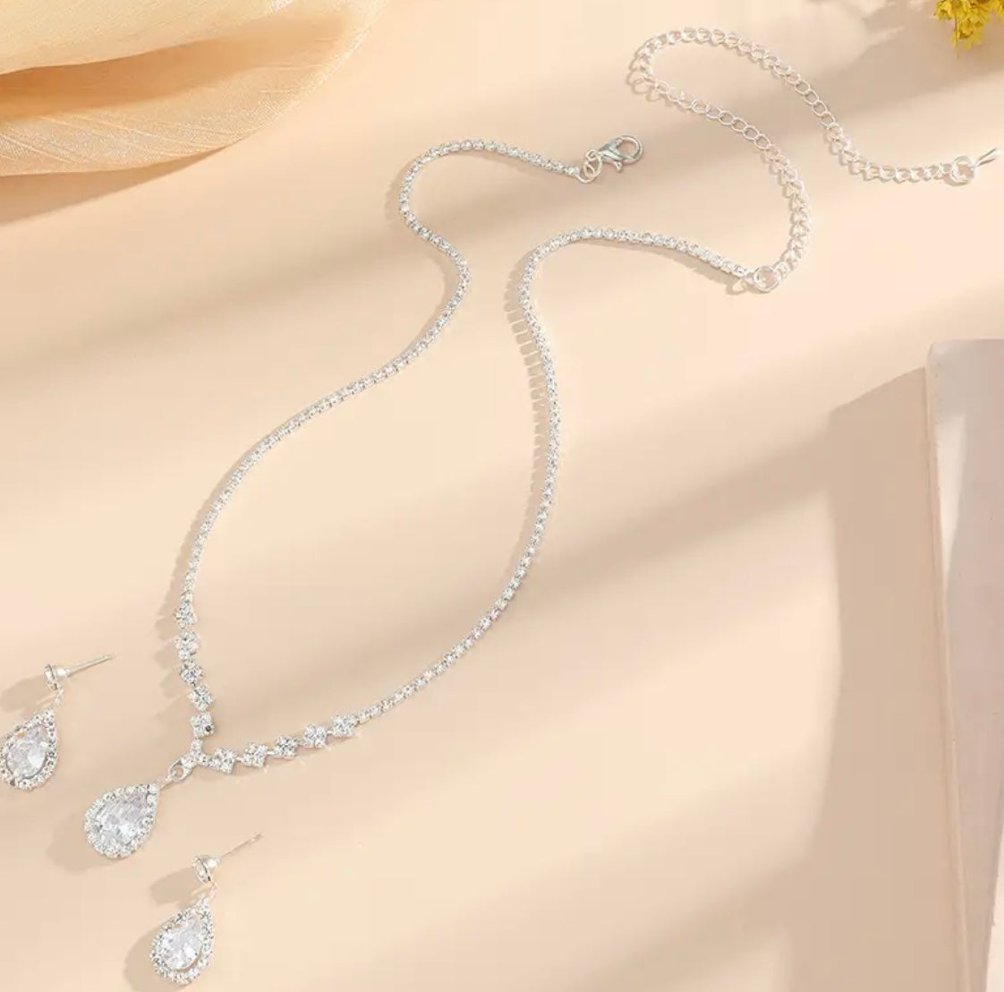 3 pc Zircon Luxury Fashion Jewelry Set