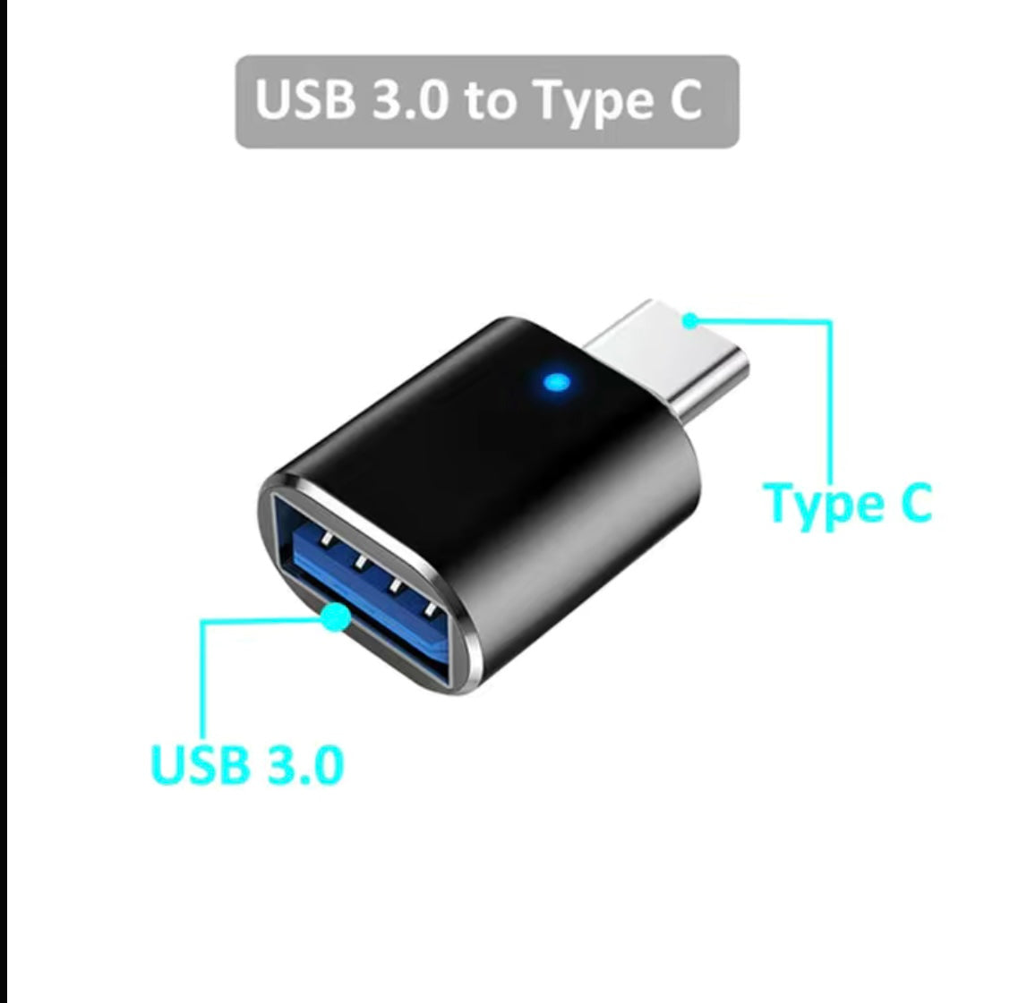 1 pc 1 pc USB 3.0 TO TYPE C ADAPTER