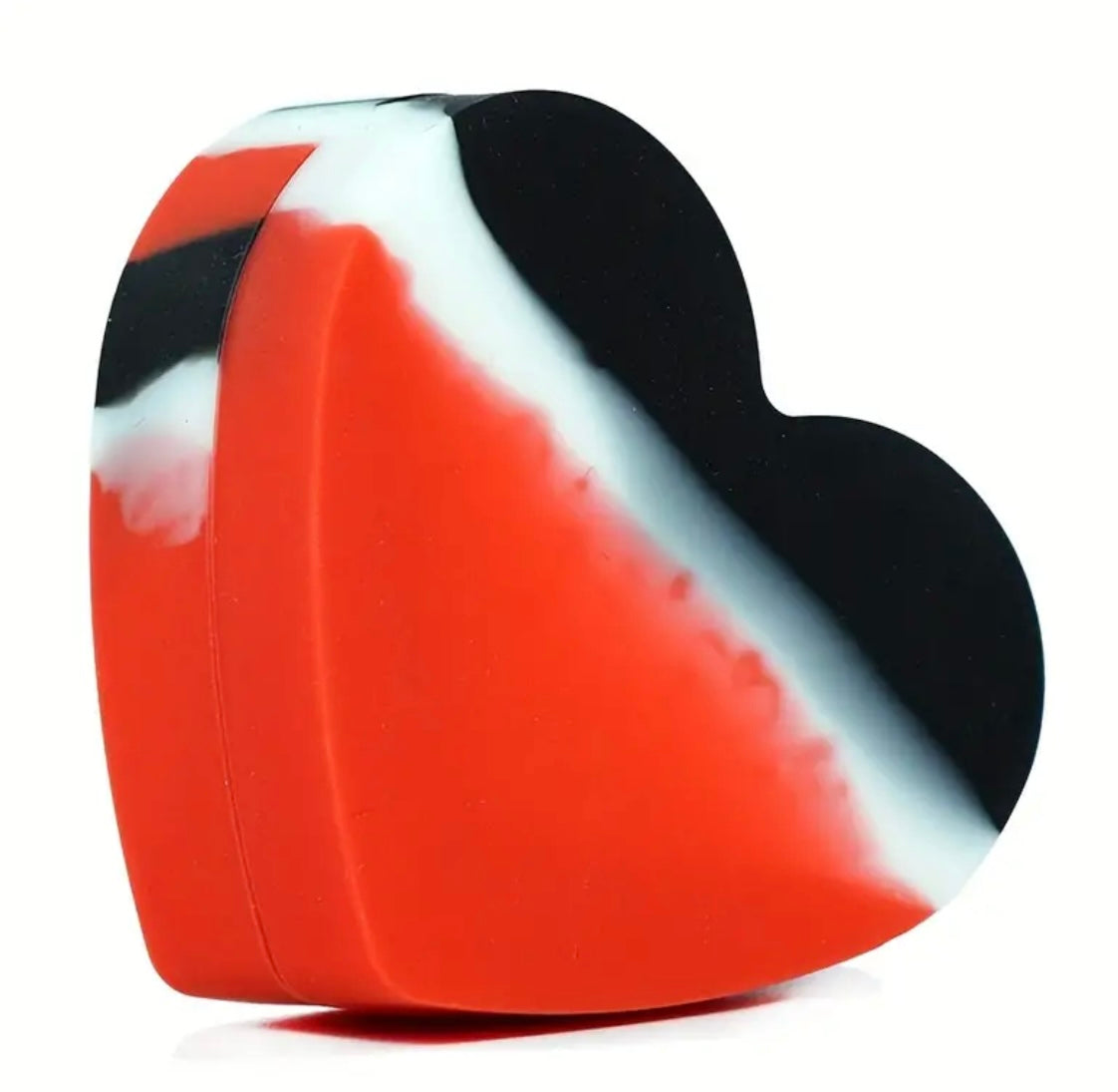 Custom Designed Heart Shape Silicone Wax Jar