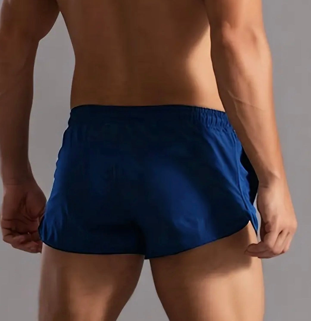 Quick Dry Lightweight Men’s Athletic Shorts No Stretch Fabric Regular Fit Workout Shorts Breathable Casual