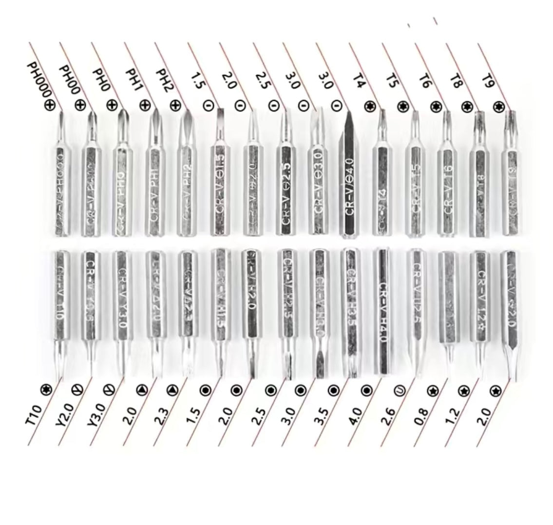 32-in-1 Screwdriver set