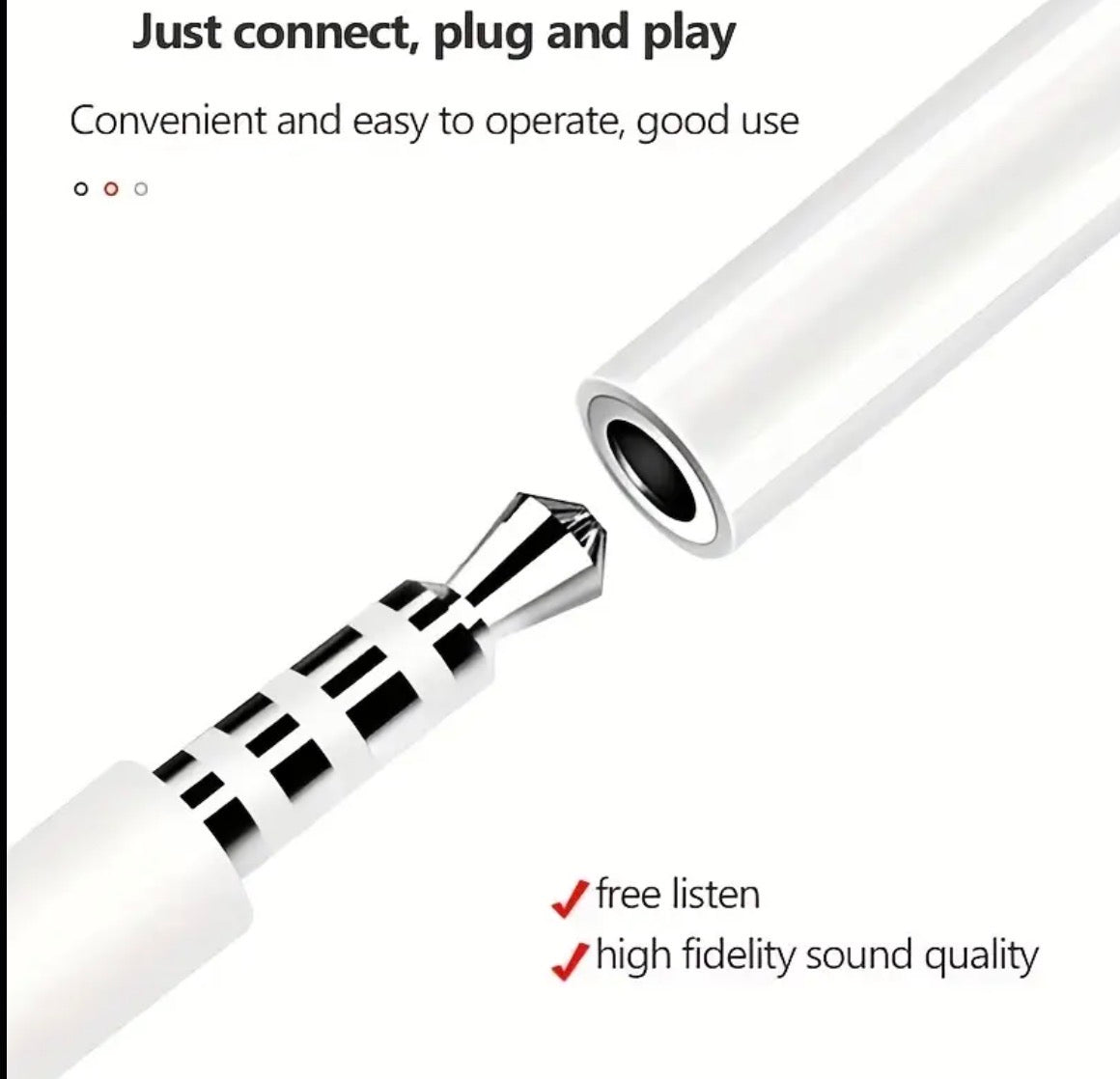 USB-C to 3.5mm Audio Adapter