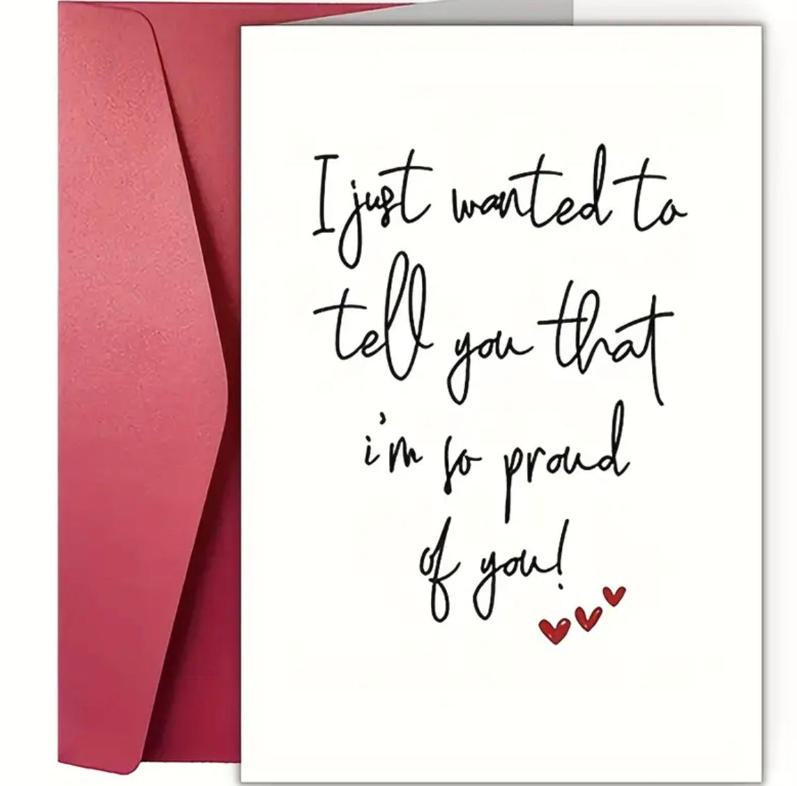 Greeting card Showing How Proud You Are Gift Card