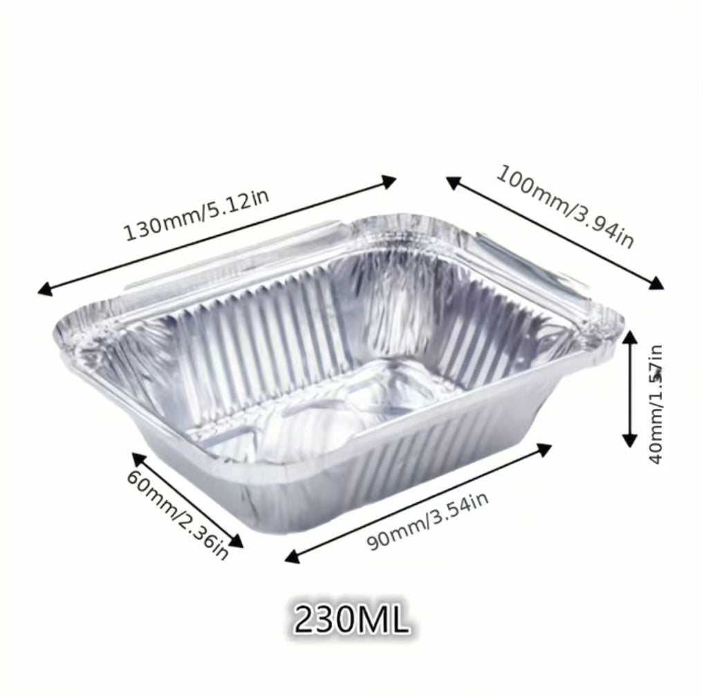 50pc Great grill drip pans aluminum