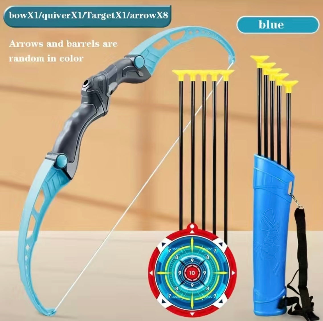 Blue Kids Archery Sport Practice Kit