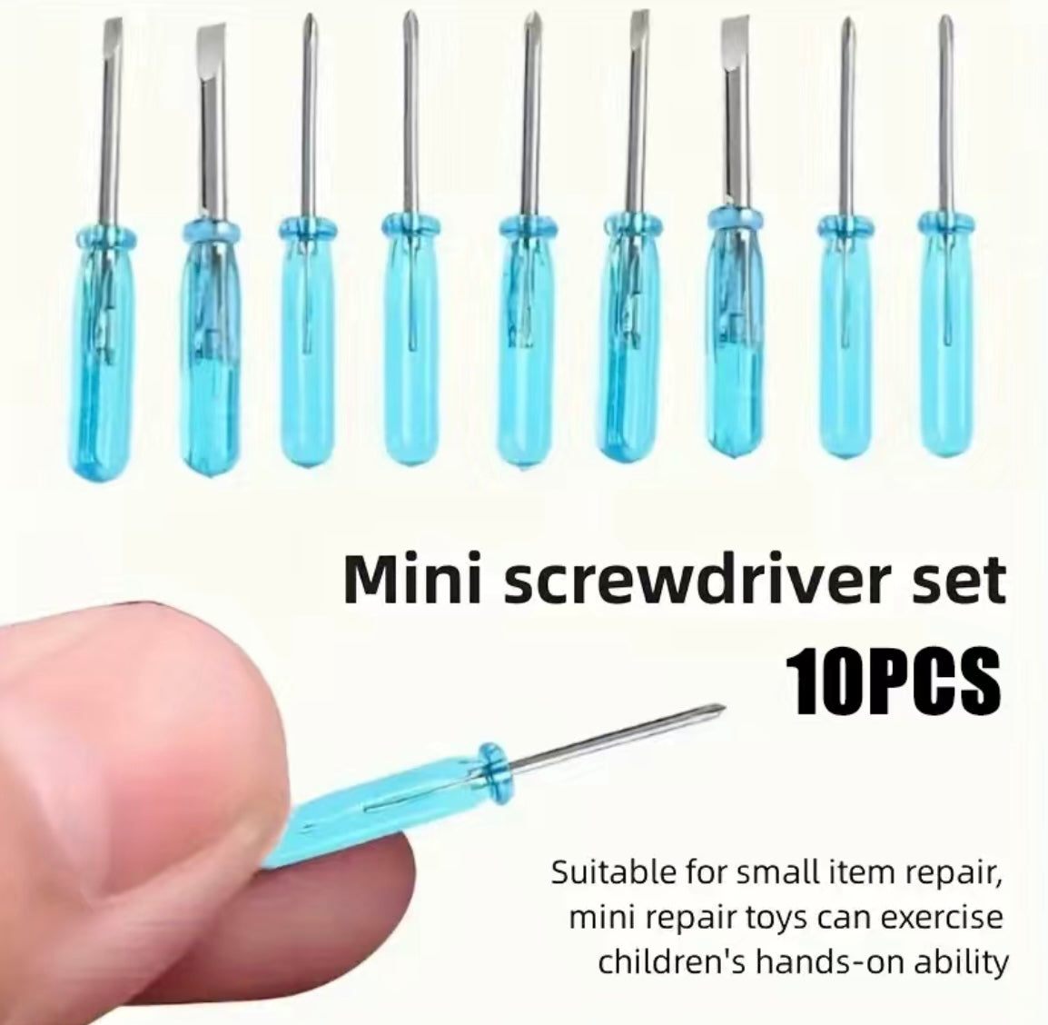 Small 10 pc ScrewDriver Set