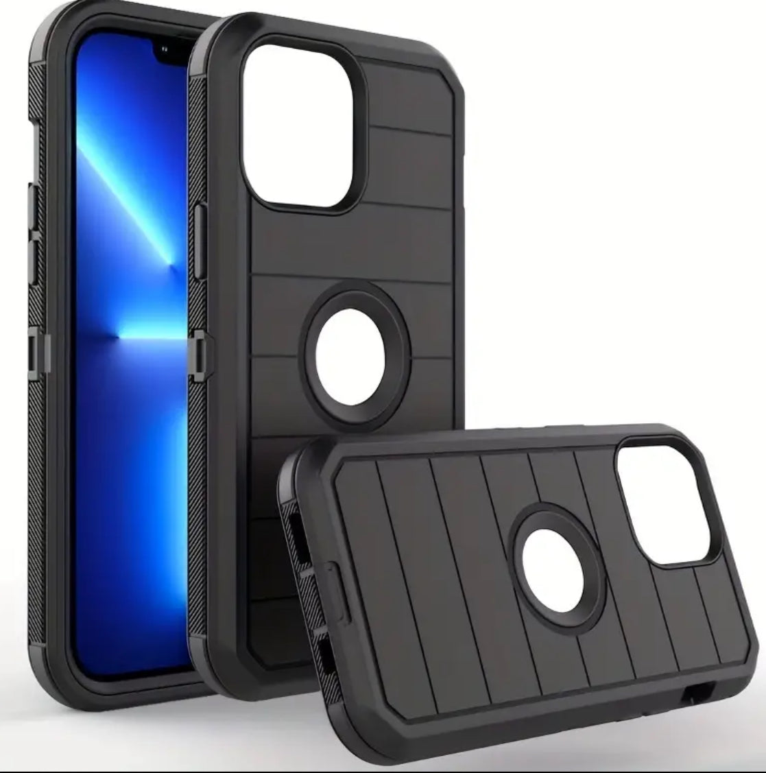 Heavy Duty Anti Fall iPhone Mobile Phone Case 3 in 1 iPhone Phone Case 16 Pro Max