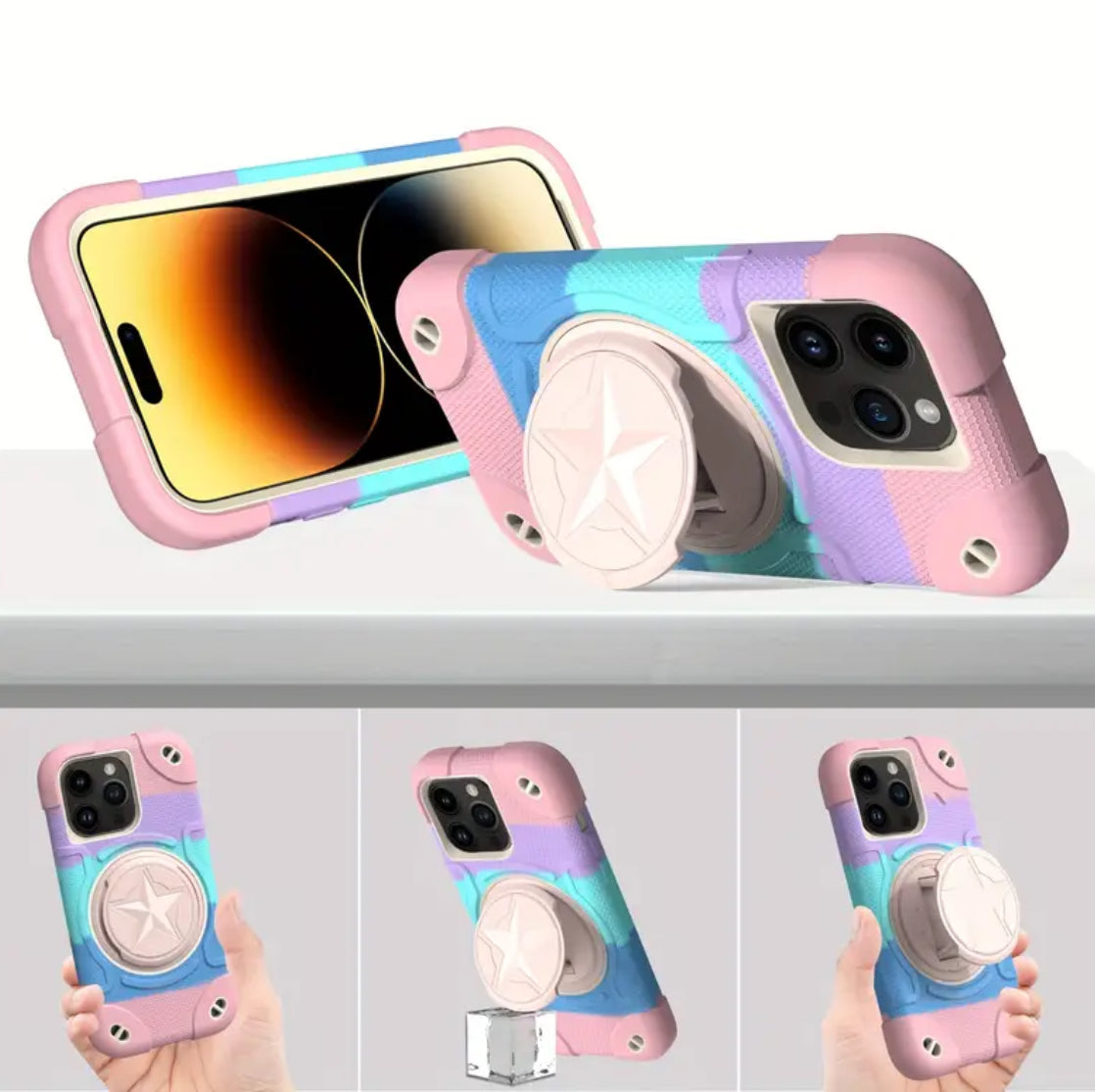 Stylish & Sporty Rotating Bracket iPhone case