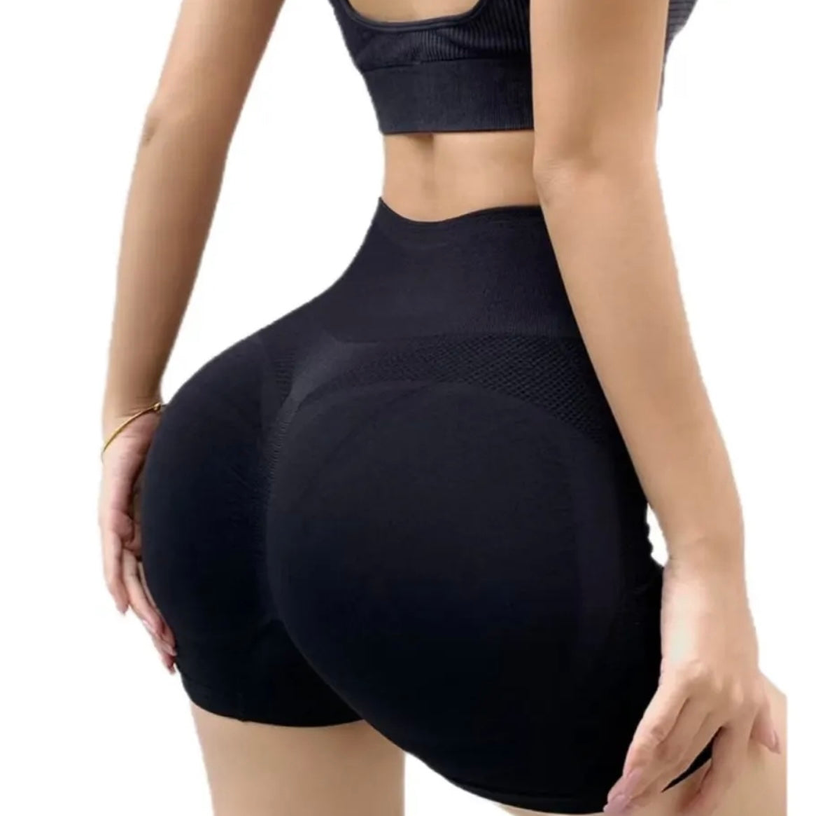 Seamless Sports Leggings High Waist Workout Shorts