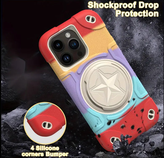 Stylish & Sporty Rotating Bracket iPhone case