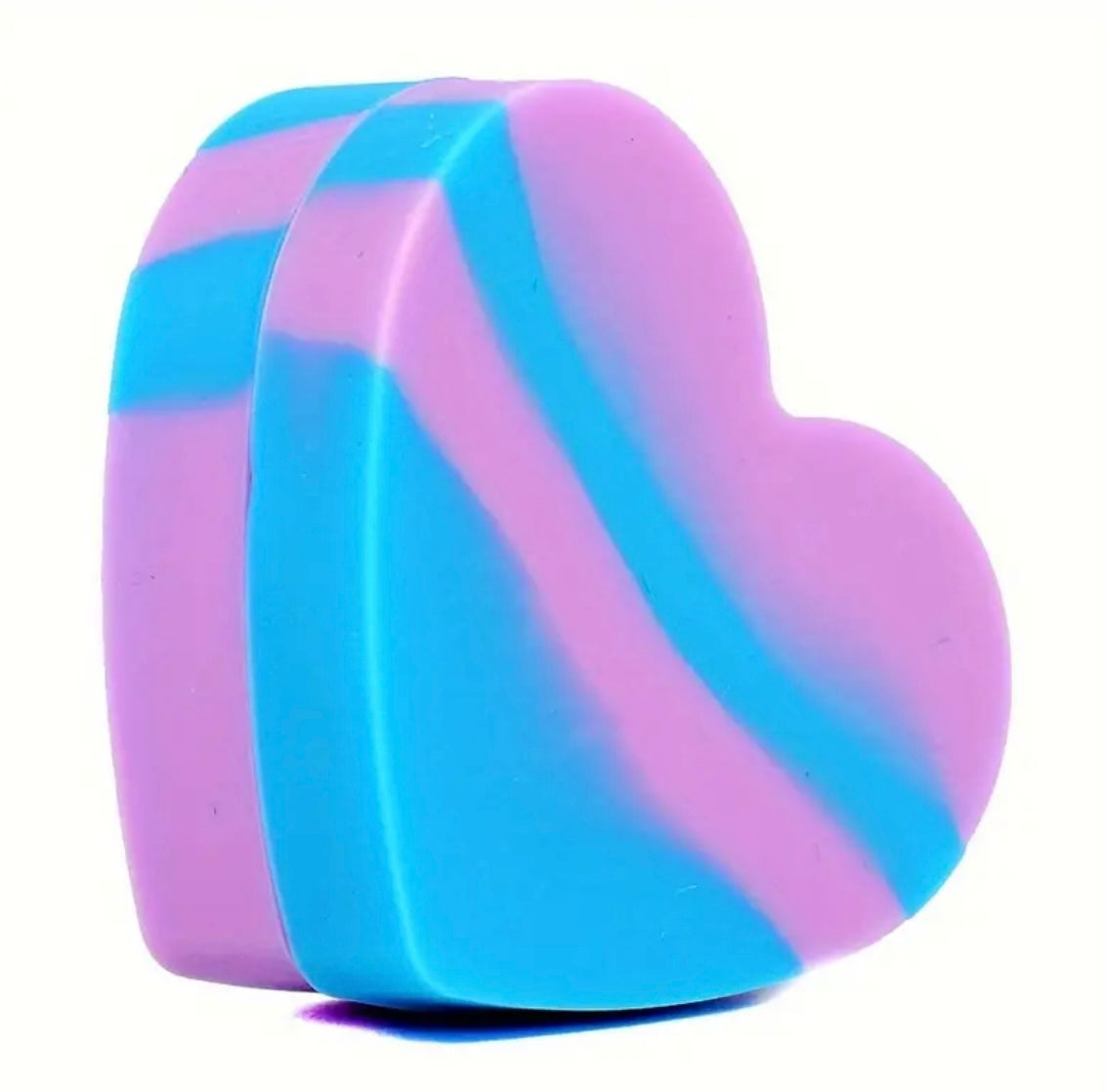 Custom Designed Heart Shape Silicone Wax Jar