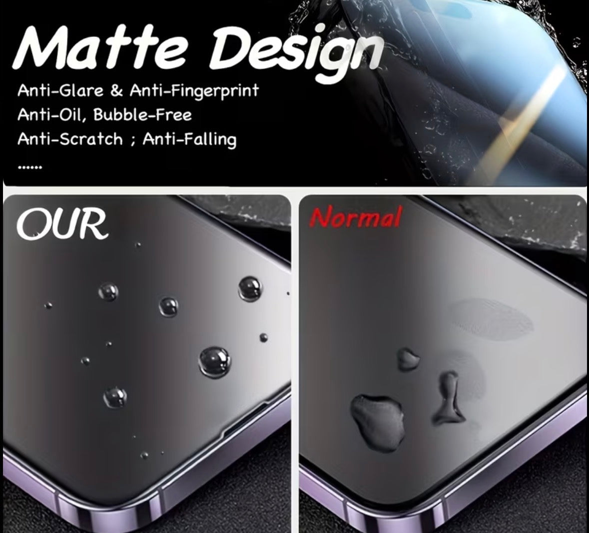 Get a set of five tempered glass screen protectors with full coverage privacy for your iPhone 17 Pro Max