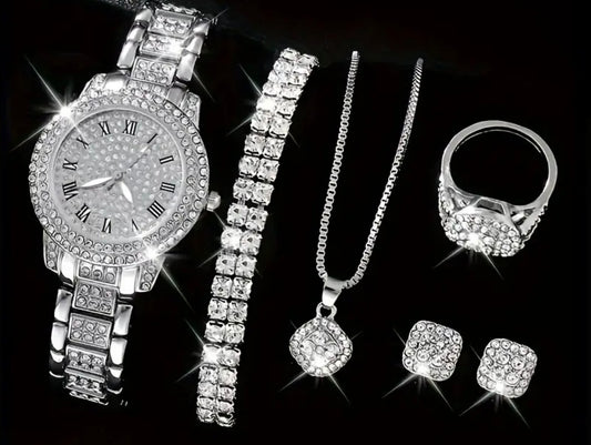 Luxury 6 pc Women’s Fashion Jewelry Set