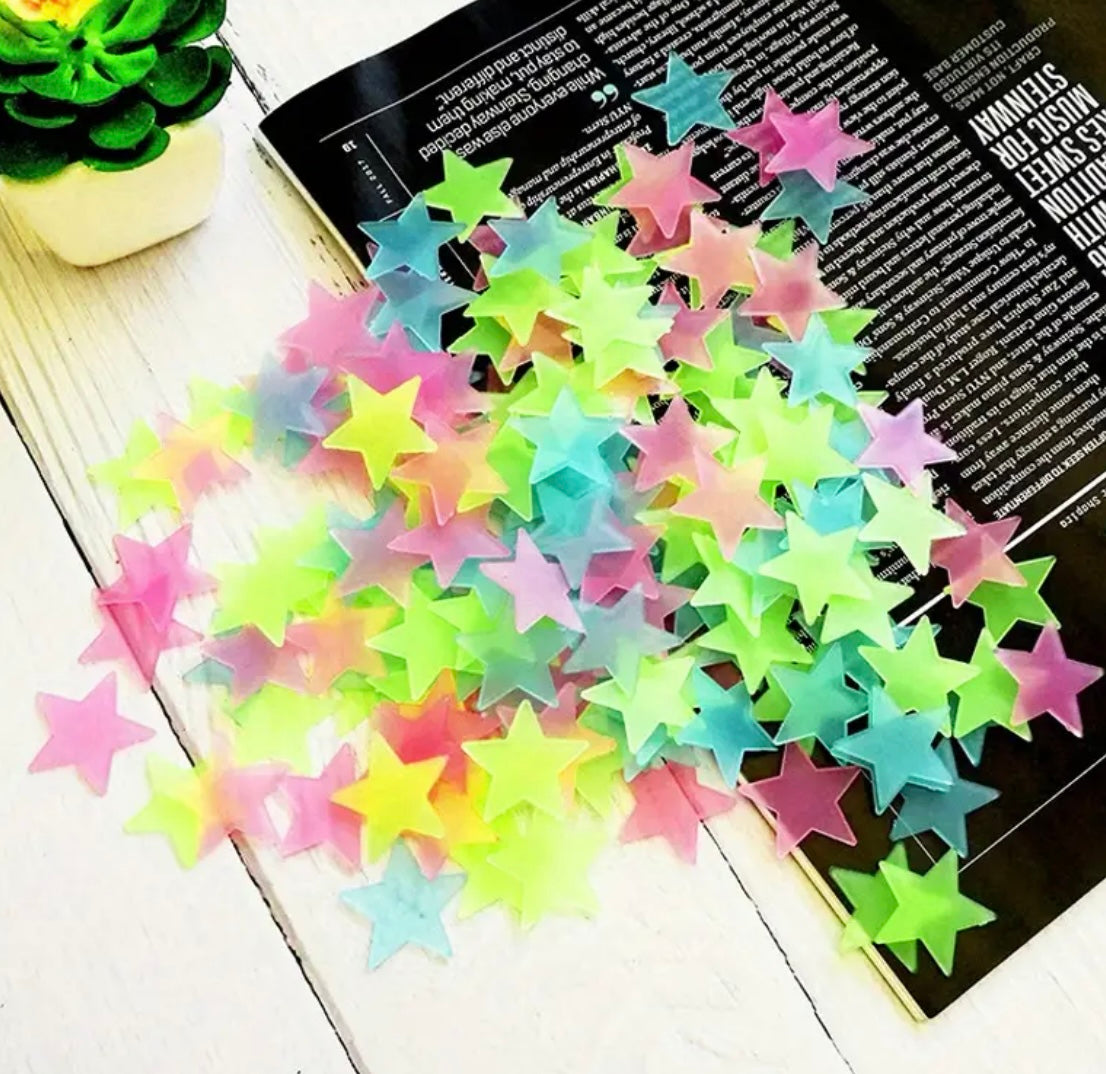 100 pcs Glow in the Dark Stars