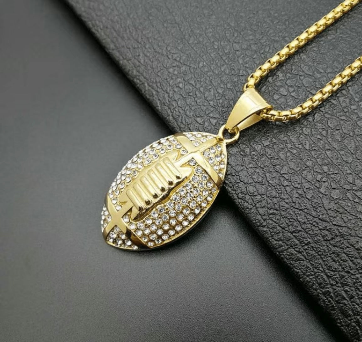 Custom Football Chain/Pend