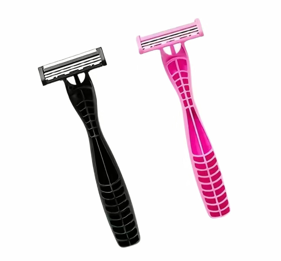 1 Pink Shaving Razor With 6 Blades