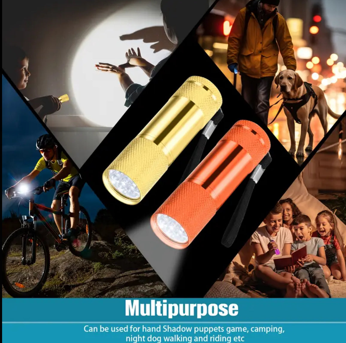 Mini Flashlight Bright Aluminum Handheld Flashlight With Lanyard