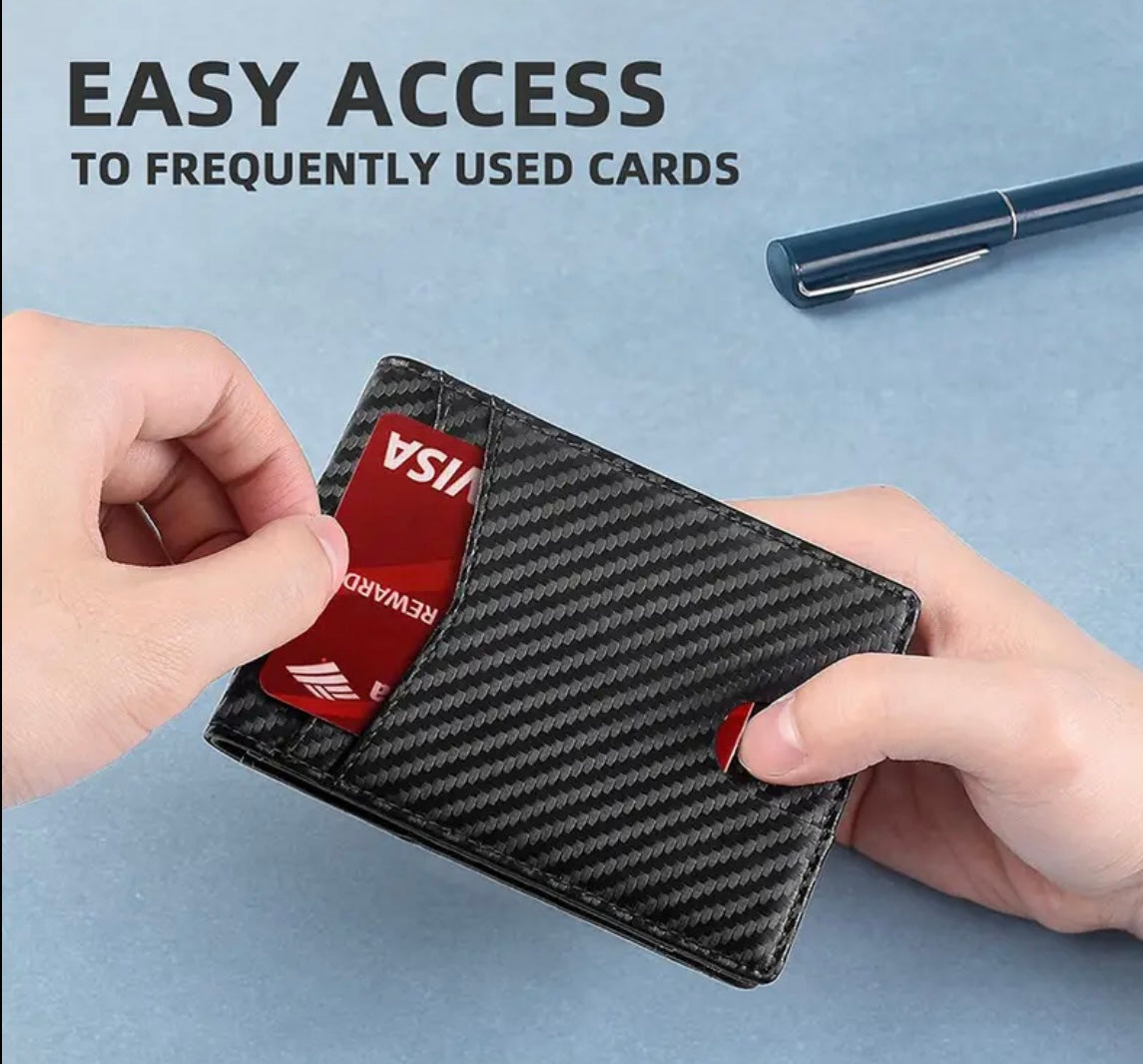 Slim RFID protection Easy to Carry With Money clip