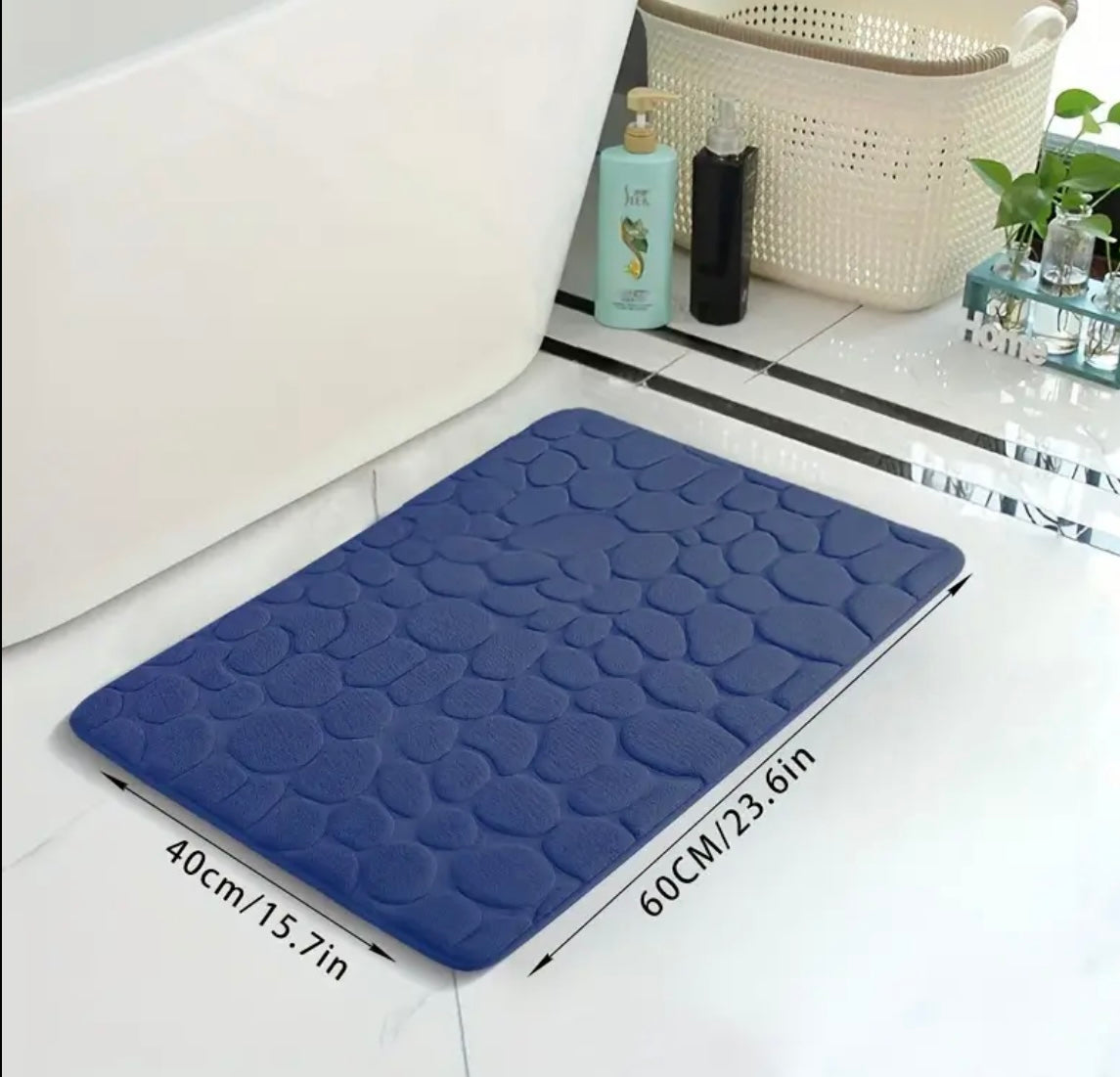 1 pc Soft Memory Foam Bath Rug