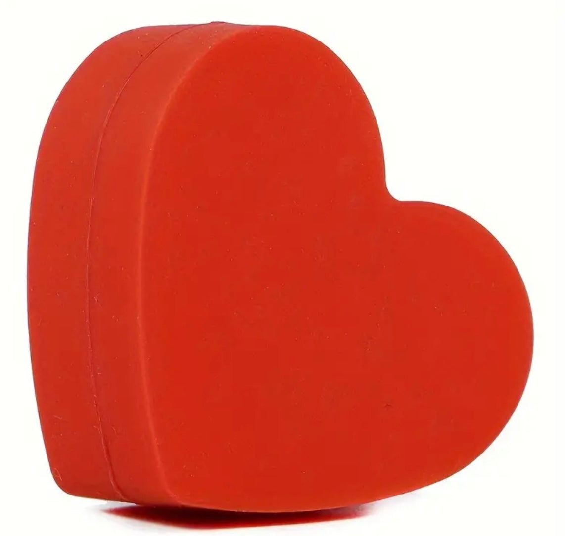 Custom Designed Heart Shape Silicone Wax Jar