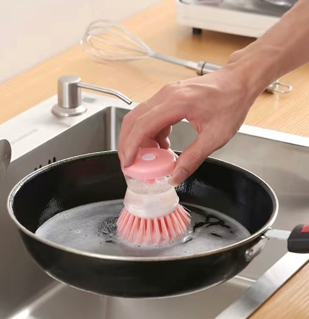 1 pc soap dispenser cleaning brush