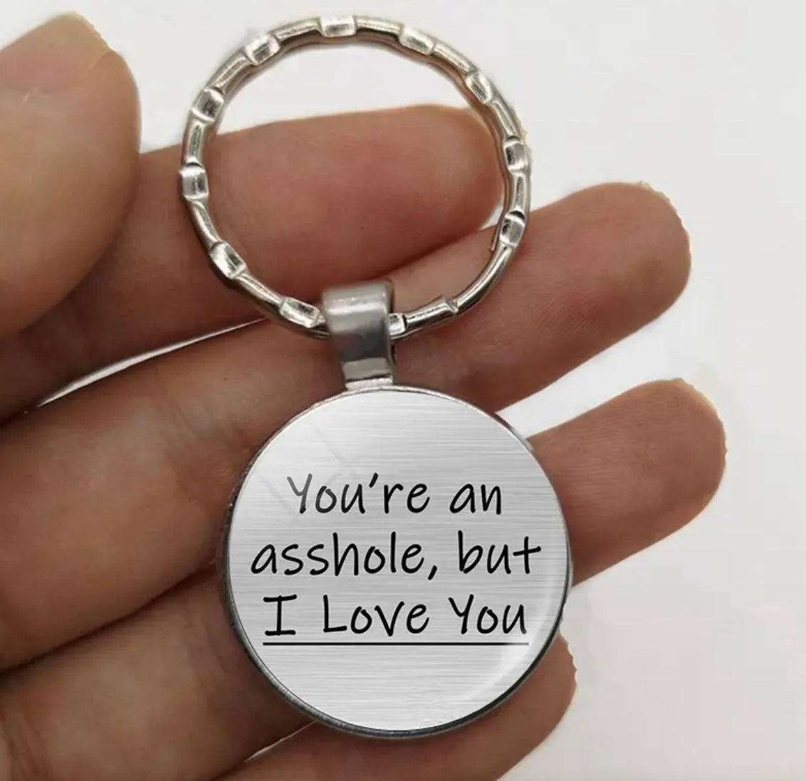 Durable Funny Cute Keychain for Men or Women Perfect Gift