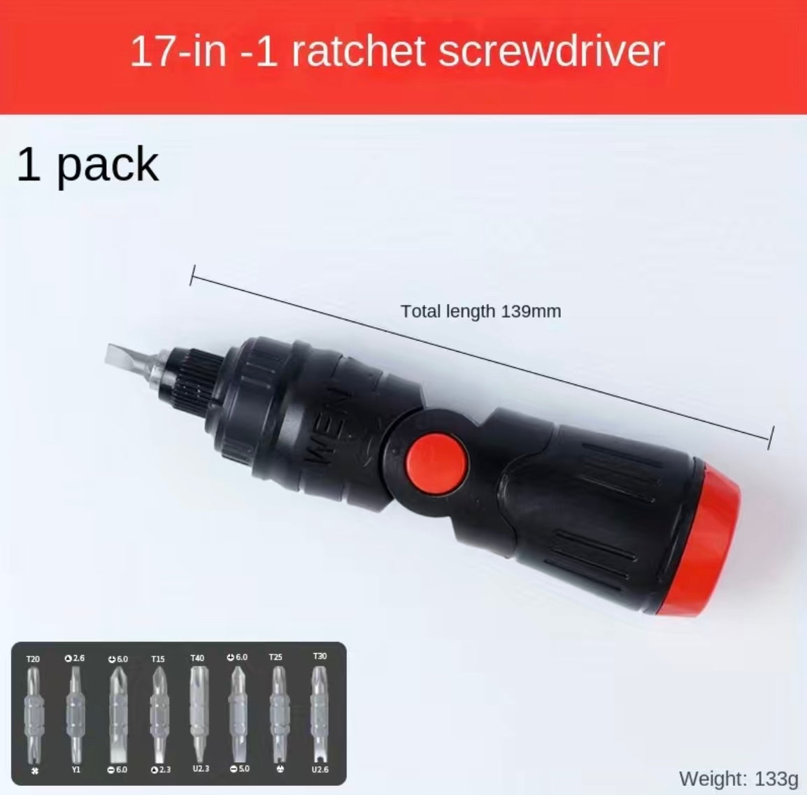 17 in 1 screwdriver