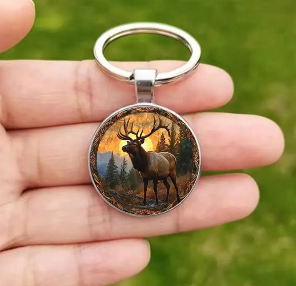 Custom Deer Designed Wonderful Keychain