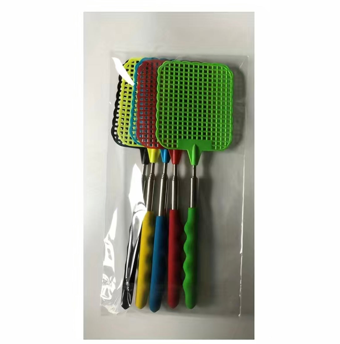 Retractable Fly Swatters 1 pc random color