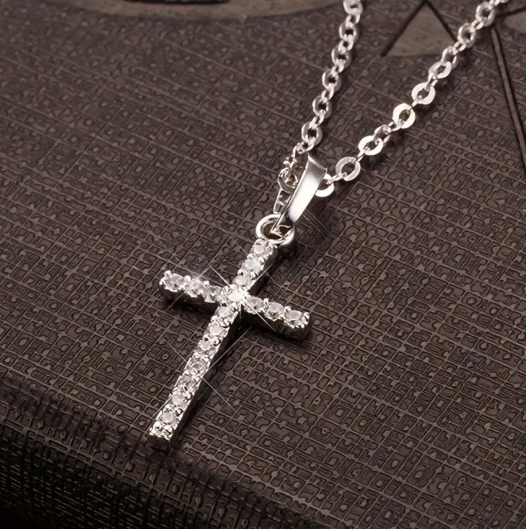 Unisex Casual Fashion Cross Pendant Necklace Jewelry Great Gift