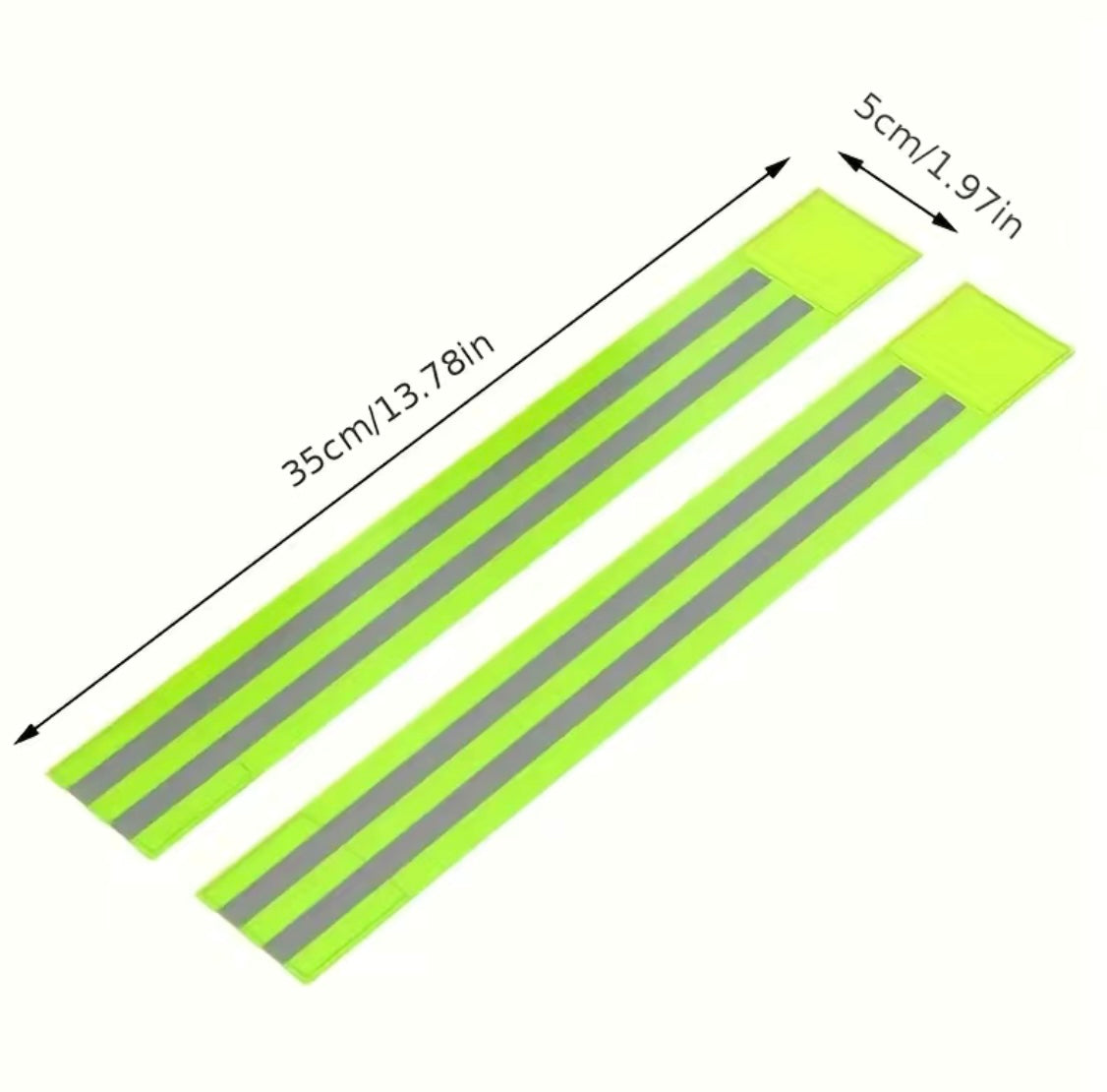 2 pc Multi-Use Reflectors - Green