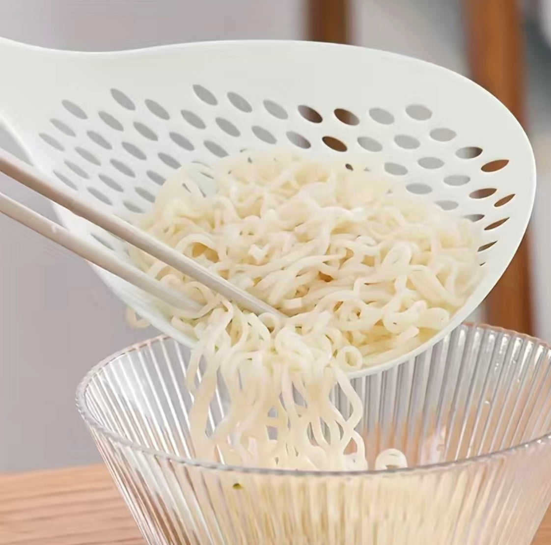 Plastic Multi use Noodle Strainer