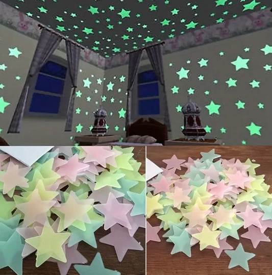 100 pcs Glow in the Dark Stars