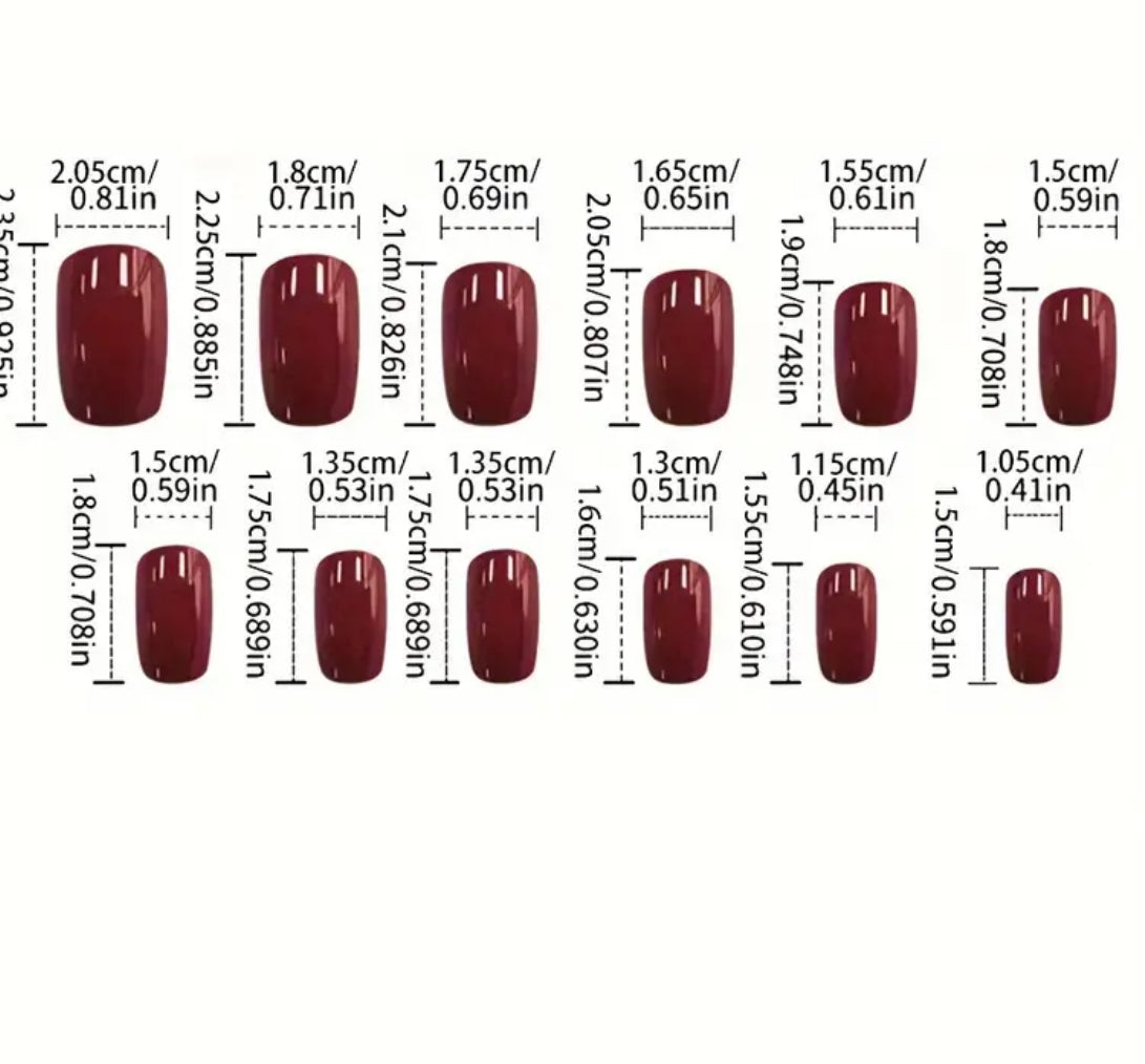 24 pcs Beautiful Butterfly Fake Press On Nails