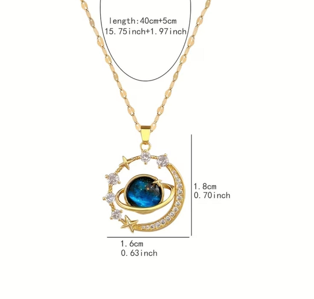 High-quality jewelry with an upgraded temperament, perfect for adding a touch of elegance to any outfit. This premium decorative necklace and pendant are sure to make a statement.