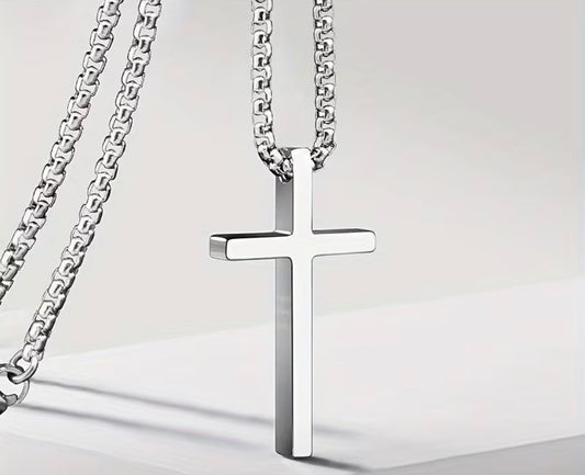 Introducing a stylish and minimalist cross pendant and necklace collection designed for men and women alike.